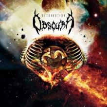 Obscura - Retribution (bone White, Red & Olive Green Merge W/ Bone White, Red & Olive Green Splatter Vinyl)