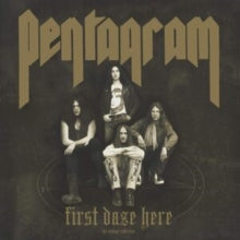 Pentagram - First Daze Here (swamp Green & Translucent Gold Half & Half With Bone White & Gold Splatter Vinyl)