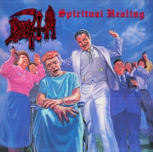 Death - Spiritual Healing - Reissue (red, Cyan Blue & Black Tri Color Merge With Splatter Vinyl)