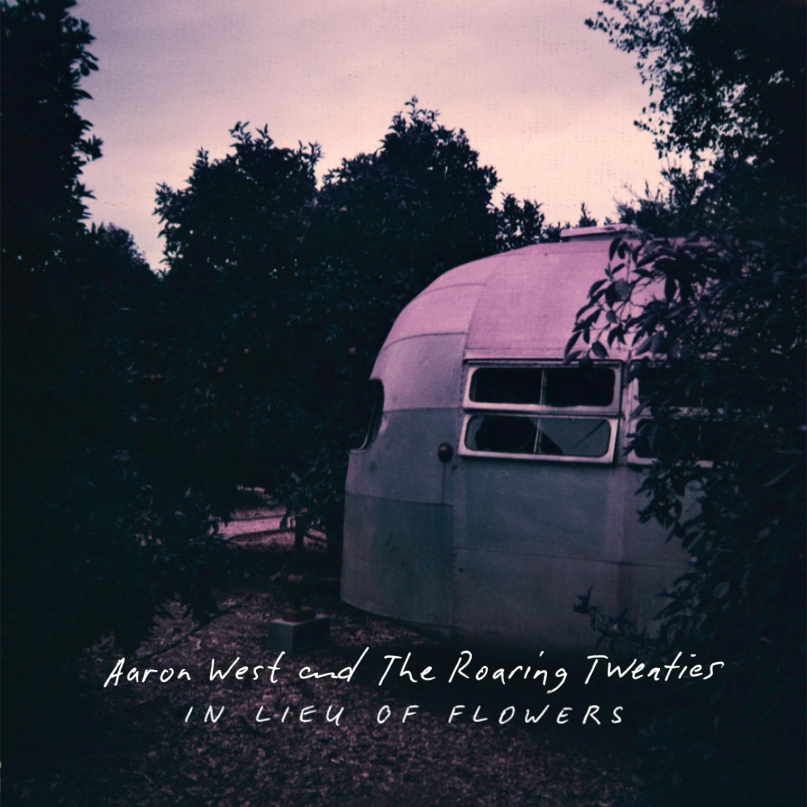 WEST,AARON & THE ROARING TWENTIES - IN LIEU OF FLOWERS (PURPLE & CLEAR SPLIT VINYL)
