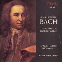 BACH,JOHANN SEBASTIAN - ENGLISH SUITES BWV 806-811