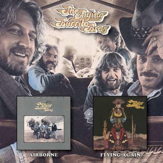 FLYING BURRITO BROTHERS - AIRBORNE / FLYING AGAIN
