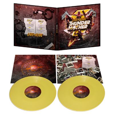THUNDERMOTHER - LIVE'N'ALIVE (YELLOW VINYL/2LP)