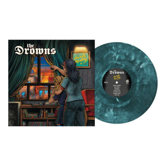DROWNS - HARSH REALITY (INTO THE DEEP MARBLE VINYL)