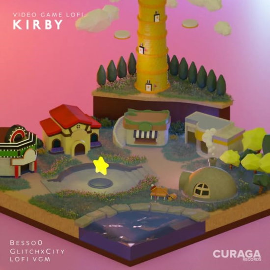 BESSO0; GLITCHXCITY - VIDEO GAME LOFI: KIRBY (SAKURA PINK VINYL)