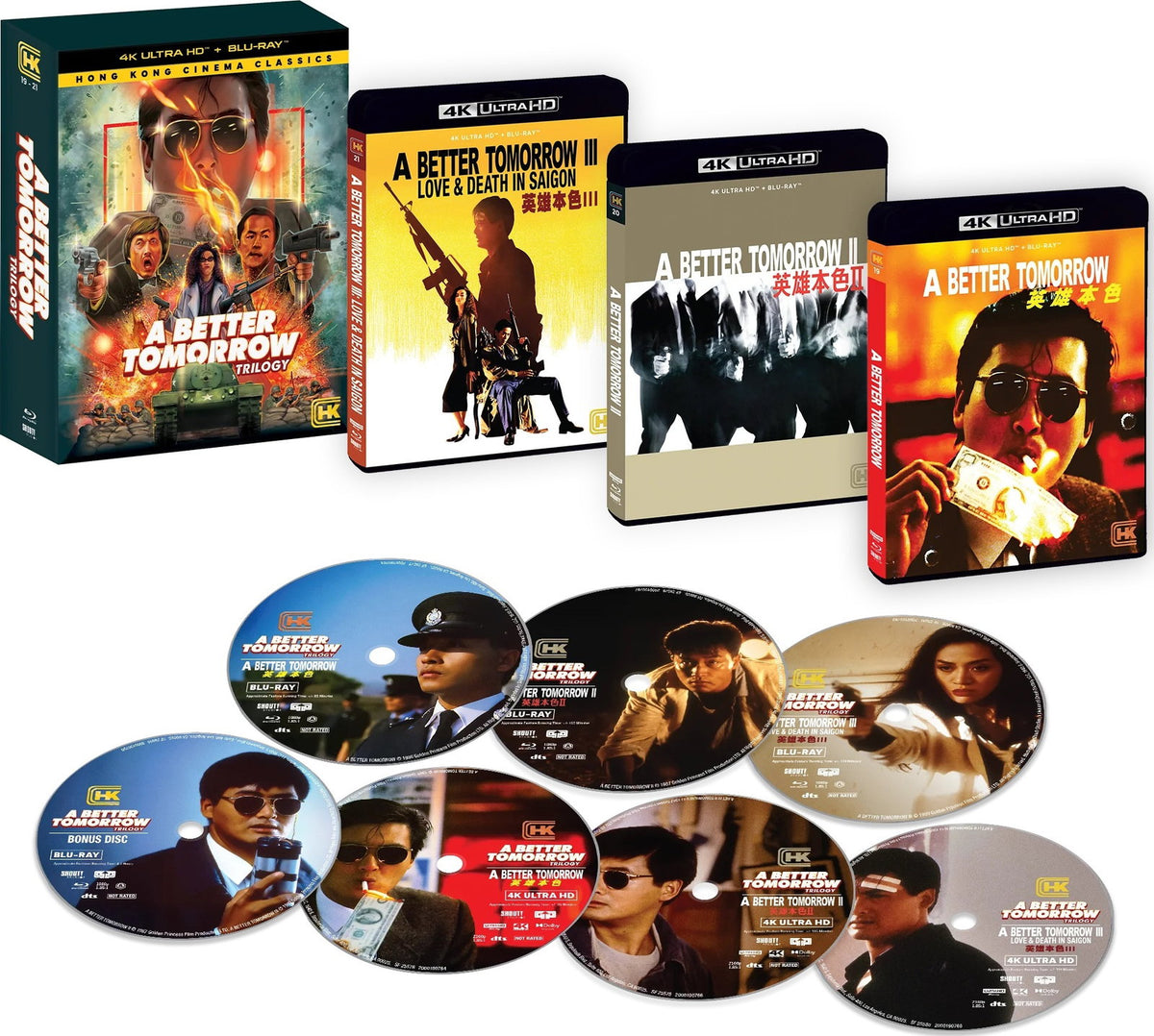 BETTER TOMORROW TRILOGY (4K ULTRA HD) - BETTER TOMORROW TRILOGY (4K ULTRA HD)