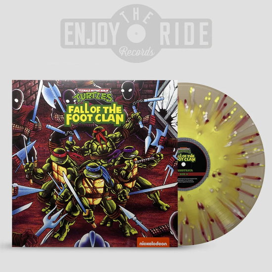 KONAMI KUKEIHA CLUB - TEENAGE MUTANT NINJA TURTLES: FALL OF THE FOOT CLAN (PIZZA PIE COLOR IN COLOR SPLATTER VINYL)