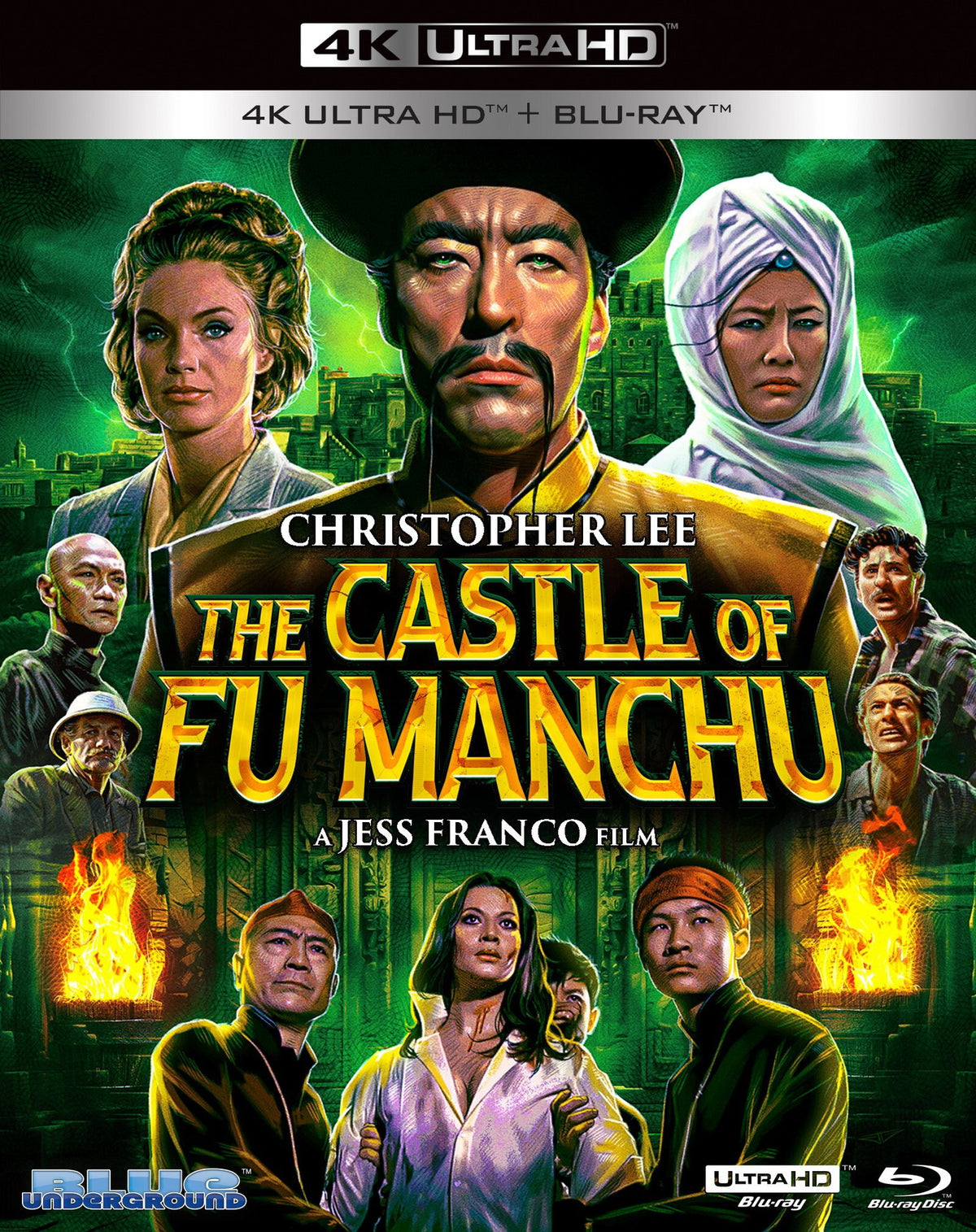 CASTLE OF FU MANCHU (4K UHD/BLU-RAY) - CASTLE OF FU MANCHU (4K UHD/BLU-RAY)