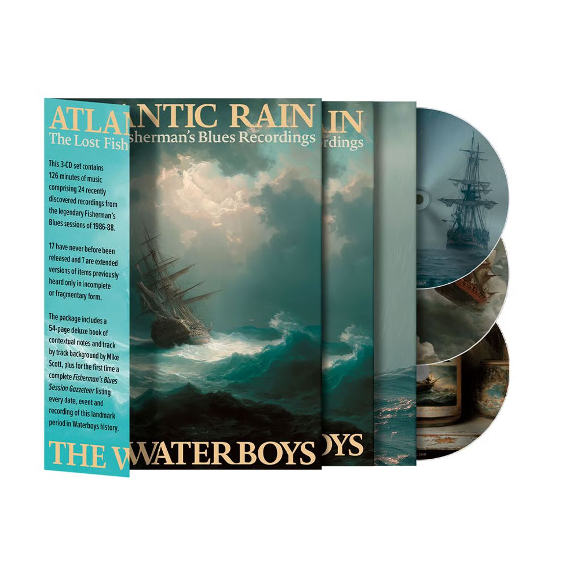WATERBOYS - ATLANTIC RAIN-THE LOST FISHERMAN'S BLUES RECORDINGS (3CD)