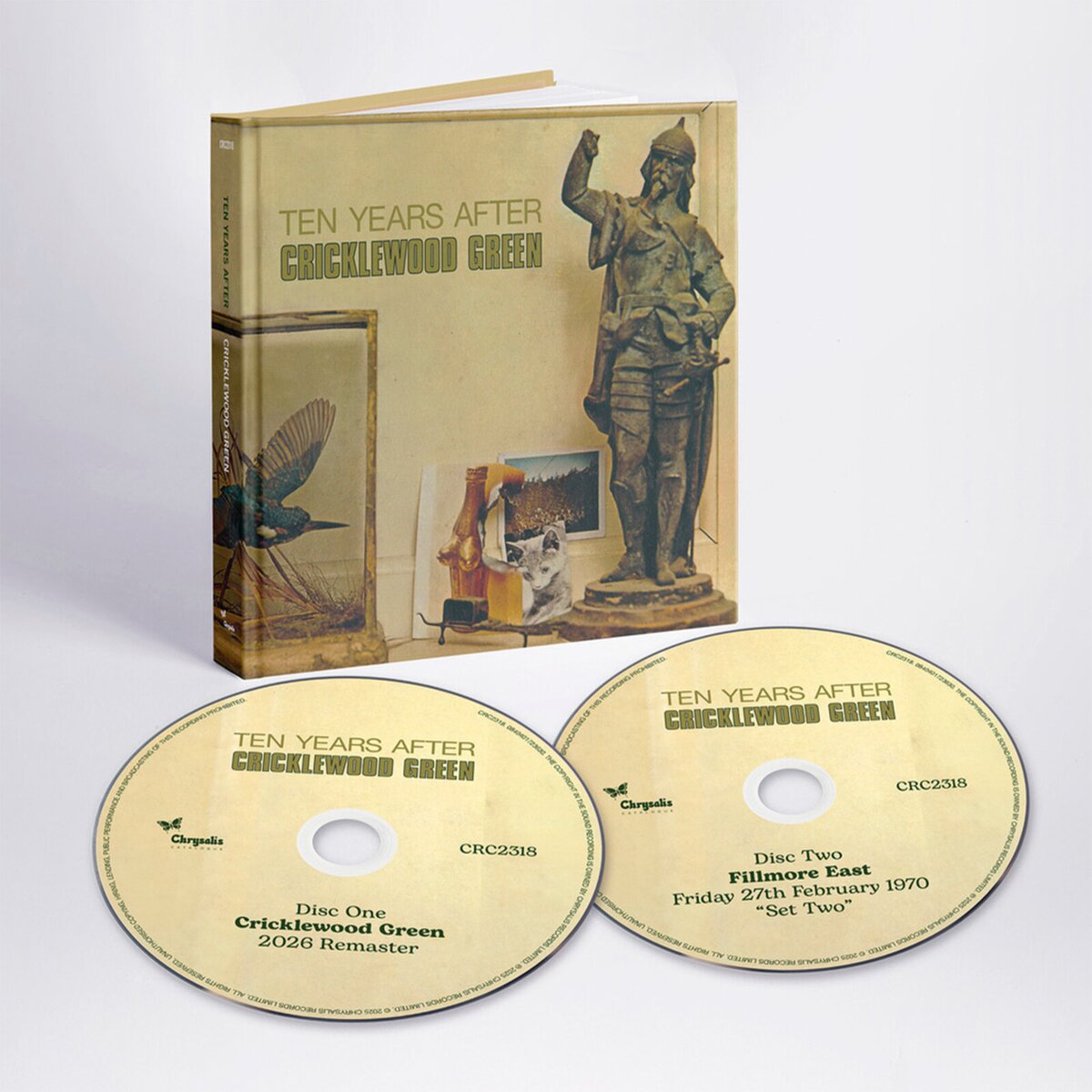 TEN YEARS AFTER - CRICKLEWOOD GREEN (2026 DELUXE VERSION) (2CD)