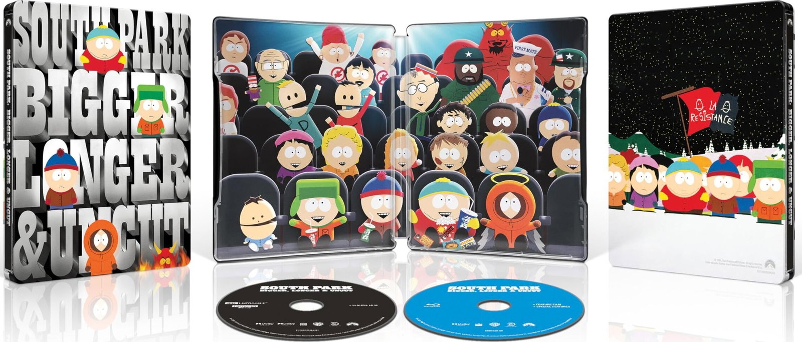 SOUTH PARK: BIGGER LONGER & UNCUT (4K ULTRA HD STEELBOOK) - SOUTH PARK: BIGGER LONGER & UNCUT (4K ULTRA HD STEELBOOK)