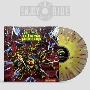 KONAMI KUKEIHA CLUB - TEENAGE MUTANT NINJA TURTLES: FALL OF THE FOOT CLAN (OST/BROWN YELLOW RED WHITE VINYL)