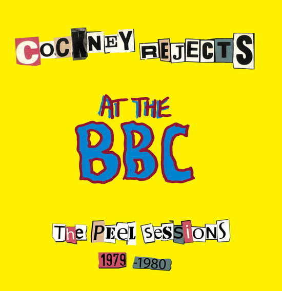 COCKNEY REJECTS - LIVE AT THE BBC (CLARET/BLUE SPLATTER VINYL)