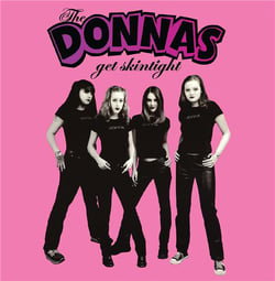 DONNAS - GET SKINTIGHT (REMASTERED) (PURPLE WITH PINK SWIRL VINYL)