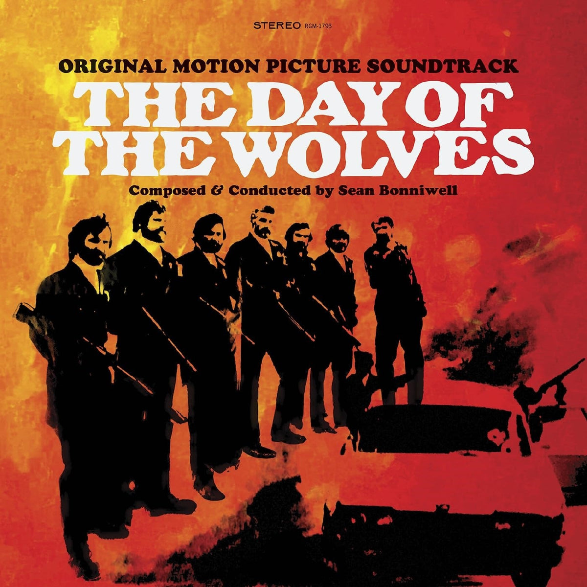 BONNIWELL,SEAN - DAY OF THE WOLVES--OST (ORANGE & RED BAD BLOOD VINYL)