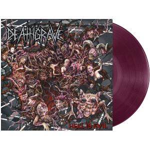 DEATHGRAVE - HELL IS EVIL (DELUXE/DEEP PURPLE VINYL)