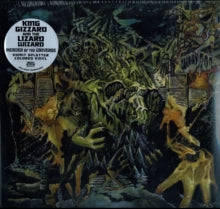 King Gizzard & The Lizard Wizard - Murder Of The Universe (transparent Green W/Mustard Yelow Splatter Vinyl)