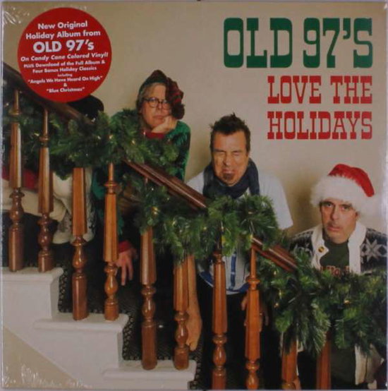 OLD 97'S - LOVE THE HOLIDAYS (RED & WHITE SWIRL)