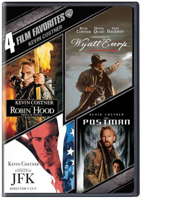 4 FILM FAVORITES: KEVIN COSTNER DRAMA - 4 FILM FAVORITES: KEVIN COSTNER DRAMA