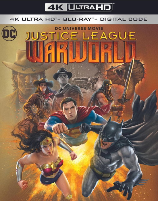 JUSTICE LEAGUE: WAR WORLD (4K ULTRAHD/BLU-RAY/DIGITAL) - JUSTICE LEAGUE: WAR WORLD (4K ULTRAHD/BLU-RAY/DIGITAL)