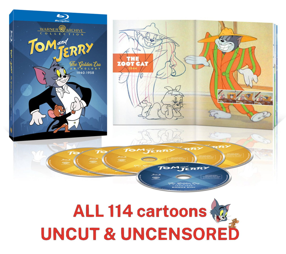 TOM & JERRY: THE GOLDEN ERA ANTHOLOGY - TOM & JERRY: THE GOLDEN ERA ANTHOLOGY