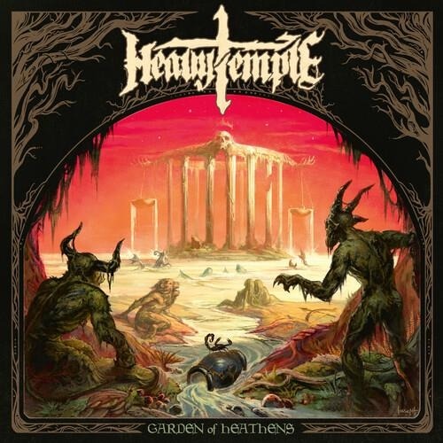 HEAVY TEMPLE - GARDEN OF HEATHENS (CLEAR GREEN WHITE VINYL)