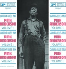 Anderson,pink - Vol. 1: Carolina Blues Man (bluesville Acoustic Sounds Series) (180g)