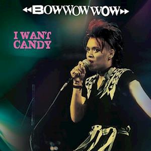 BOW WOW WOW - I WANT CANDY (PINK/BLACK STRIPE VINYL)