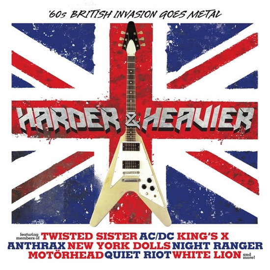 VARIOUS ARTISTS - HARDER & HEAVIER - 60S BRITISH INVASION (BLUE/RED VINYL/2LP)