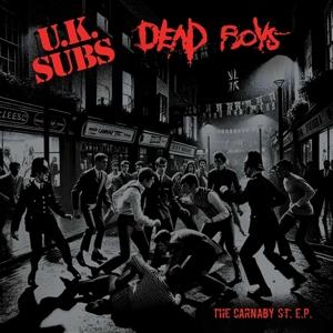UK SUBS / DEAD BOYS - CARNABY ST. (RED 7INCH)