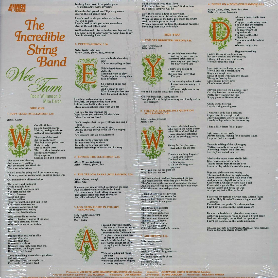 The Incredible String Band - Wee Tam (180g)