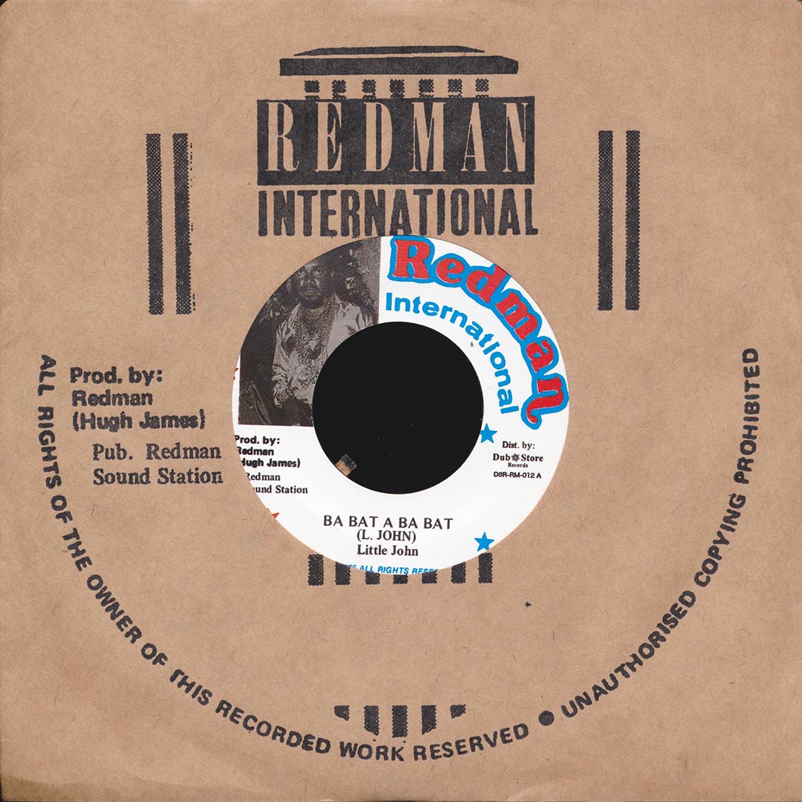 Little John - Ba Bat A Ba Bat / Version (Japan) (Japan press)
