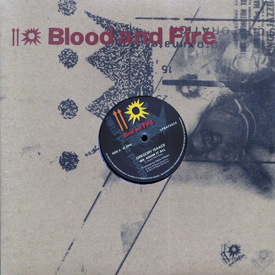 Gregory Isaacs - Mr. Know It All (Extended Mix) / Ossie Hibbert, Revolutionaries - War Of The Stars