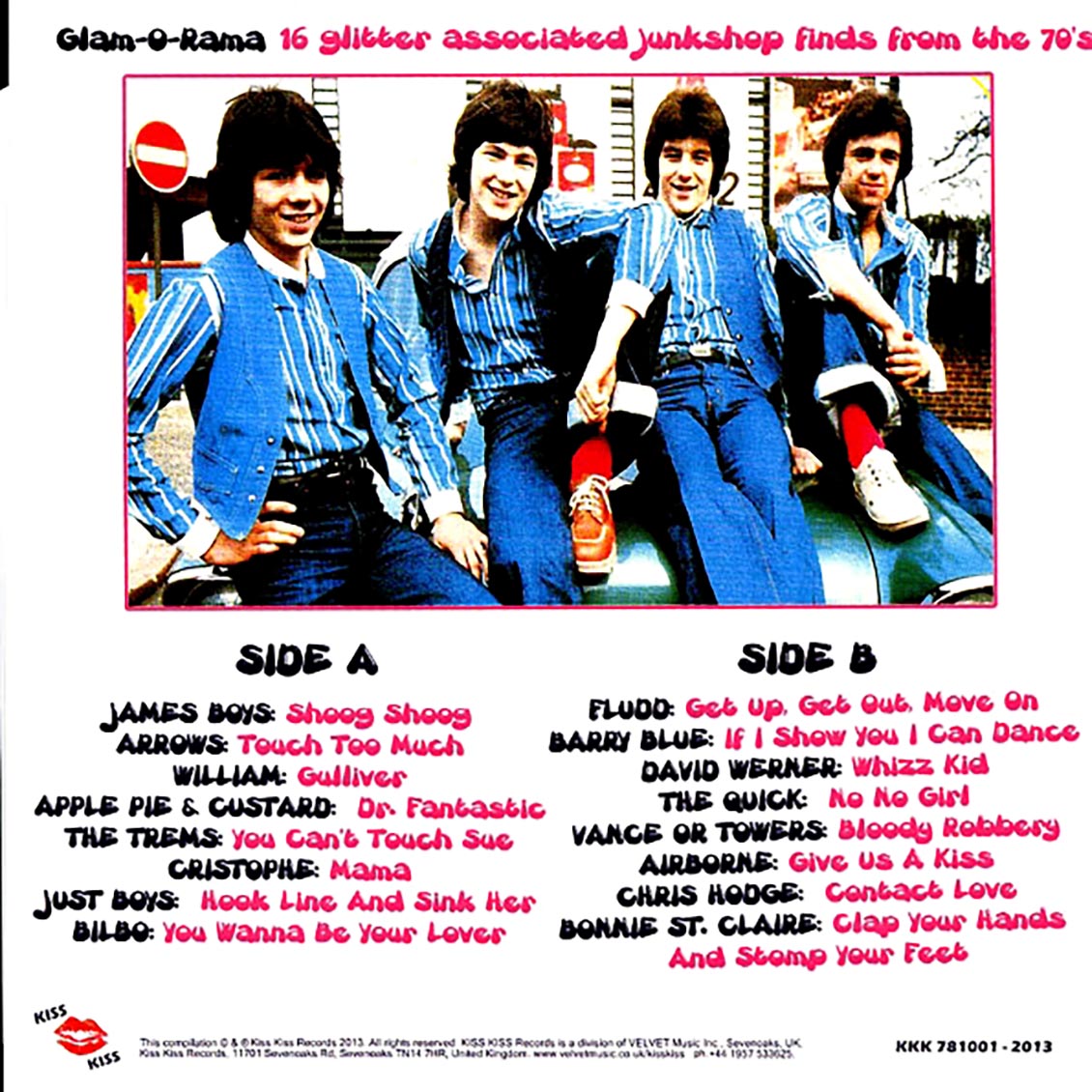 Various - Glam-O-Rama Volume 1: 16 Glitter-Associated Junkshop Finds From The 70s