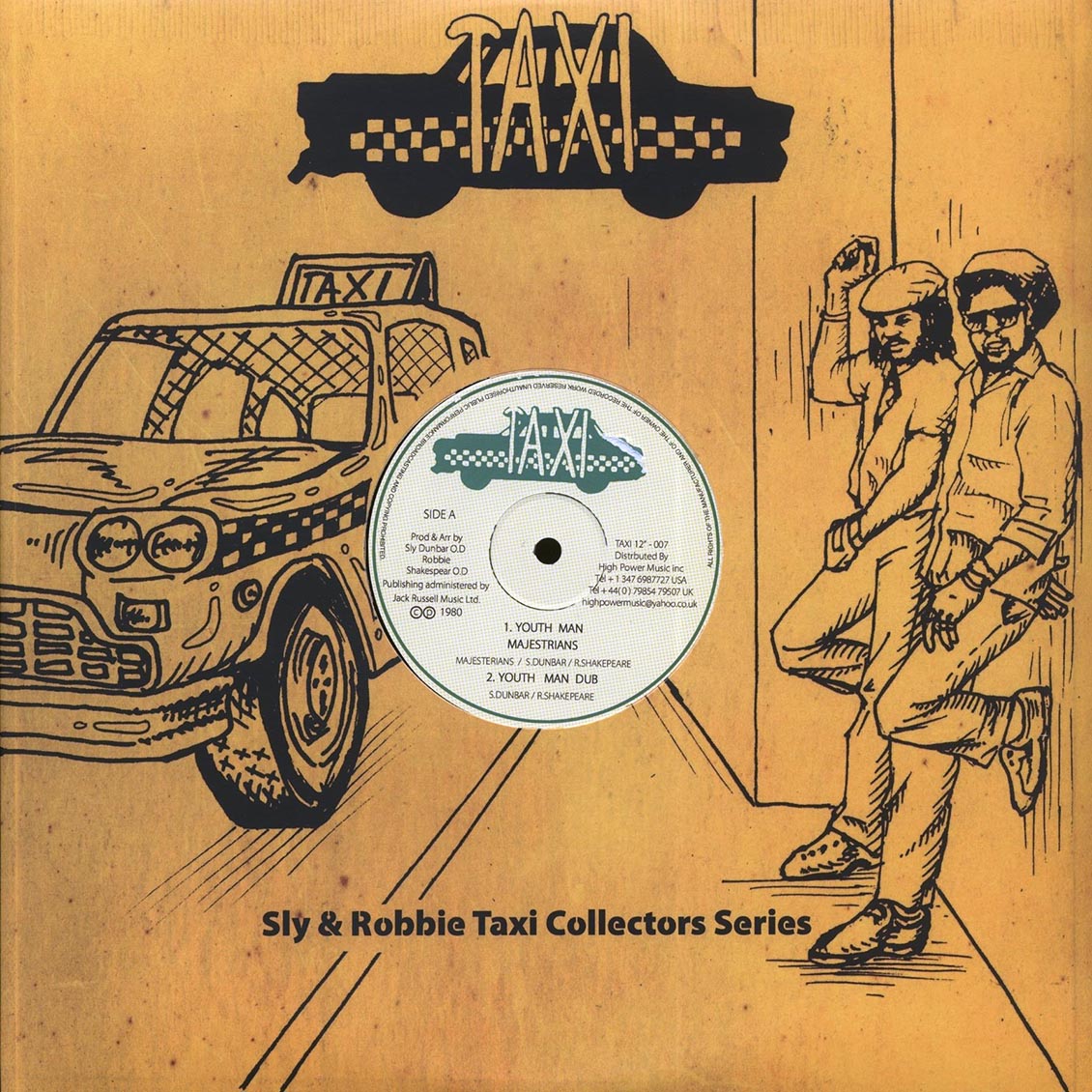 Majesterians - Youth Man; Sly & Robbie - Youth Man Dub / Psalms - Hell Up In A Harlem; Sly & Robbie - Harlem Dub