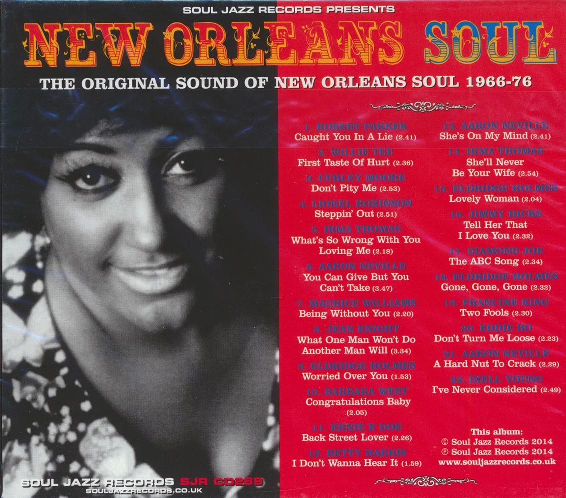 Various - New Orleans Soul: The Original Sound Of New Orleans Soul 1966-76 (22 tracks)