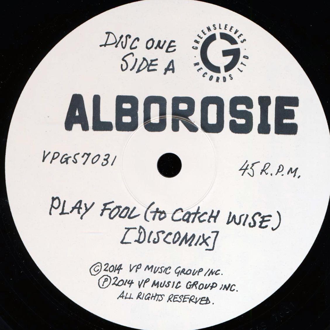 Alborosie - Play Fool To Catch Wise (Extended Mix) / Alborosie - Rock The Dancehall (Extended Mix)