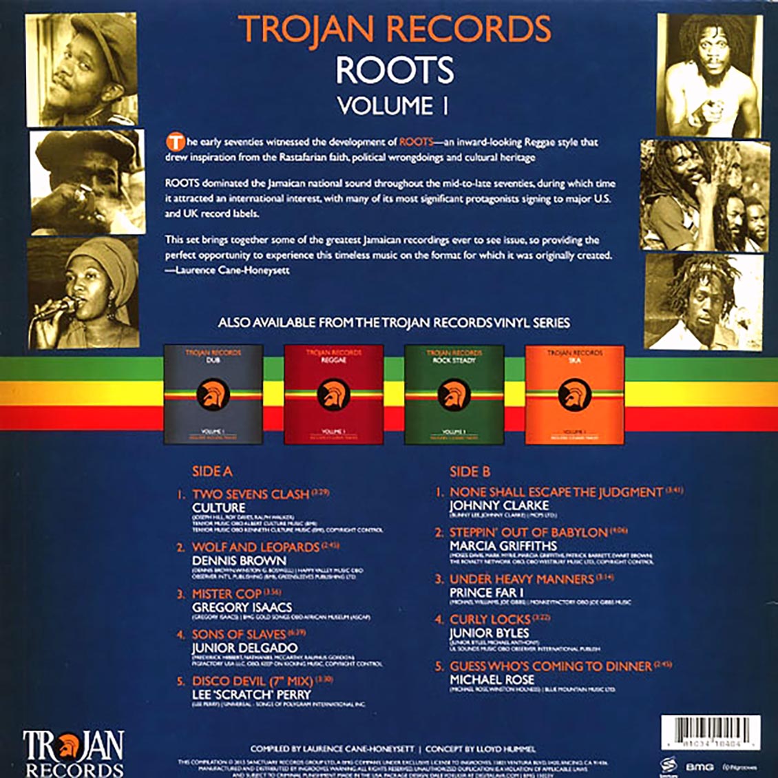 Lee Perry, Culture, Johnny Clarke, Prince Far I, Etc. - Trojan Records Roots Volume 1