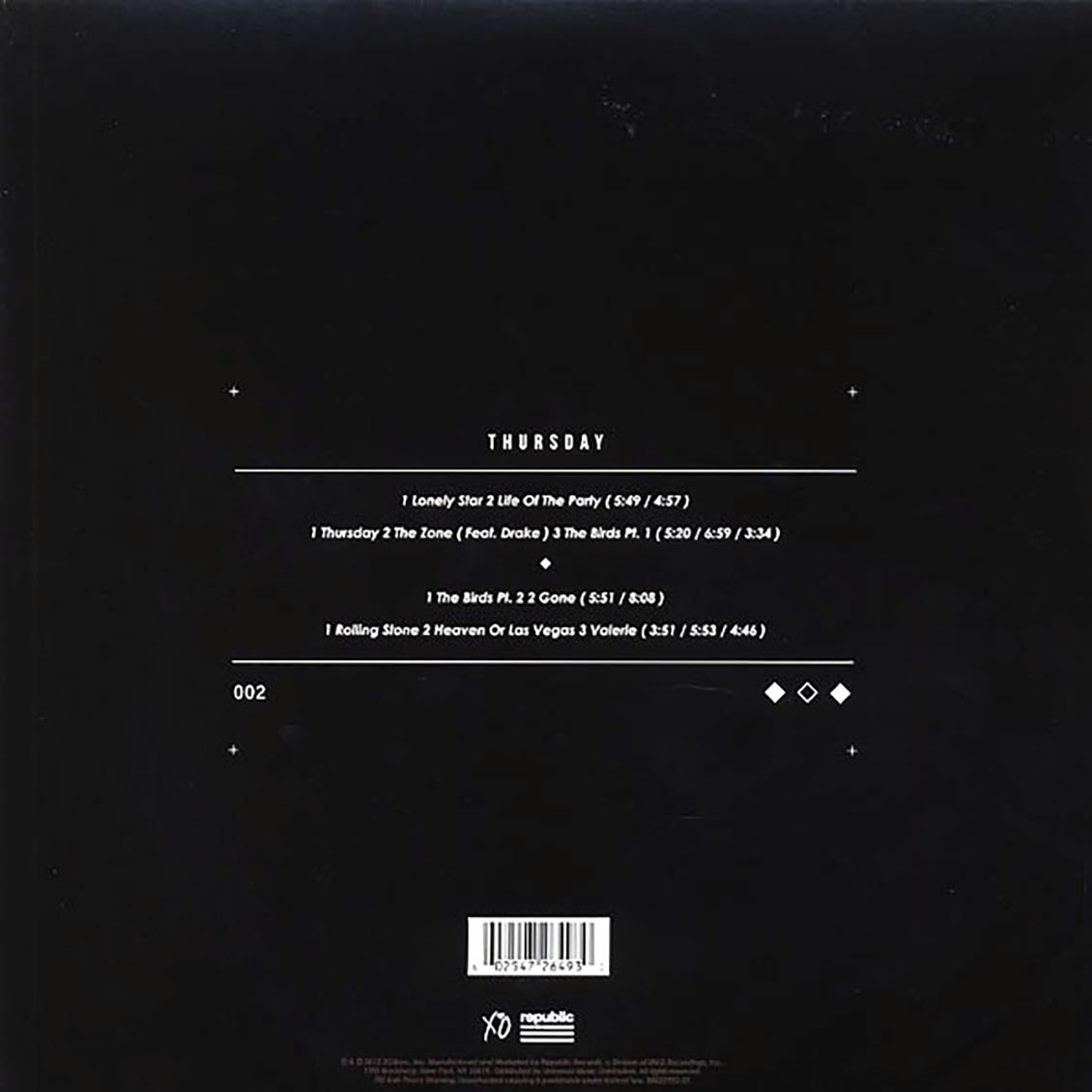 The Weeknd - Thursday (2xLP)