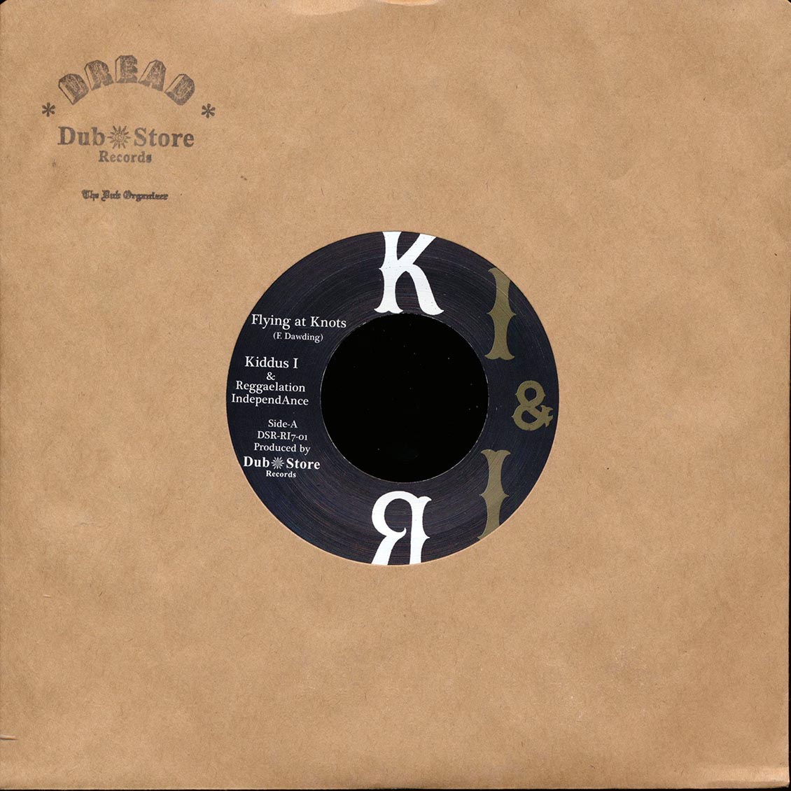Kiddus I, Reggaelation Independance - Flying A Knots / Version (Japan) (Japan press)