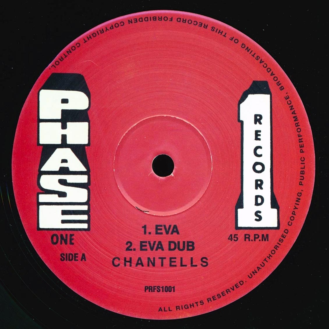 The Chantells - Eva; Version / The Chantells - Rub Me Down; Version