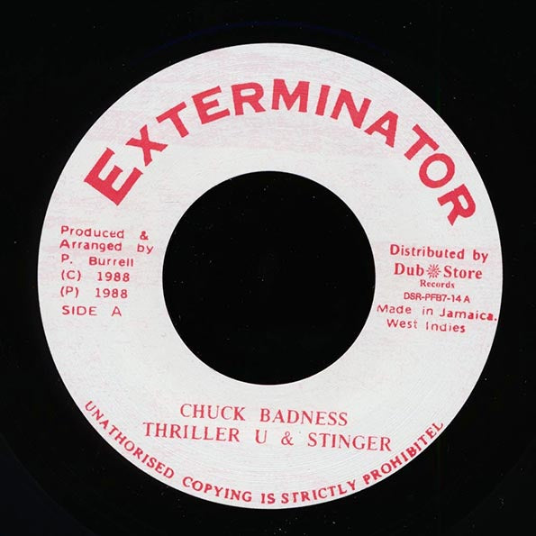 Thriller U, Stinger - Chuck Badness / Version (Japan)