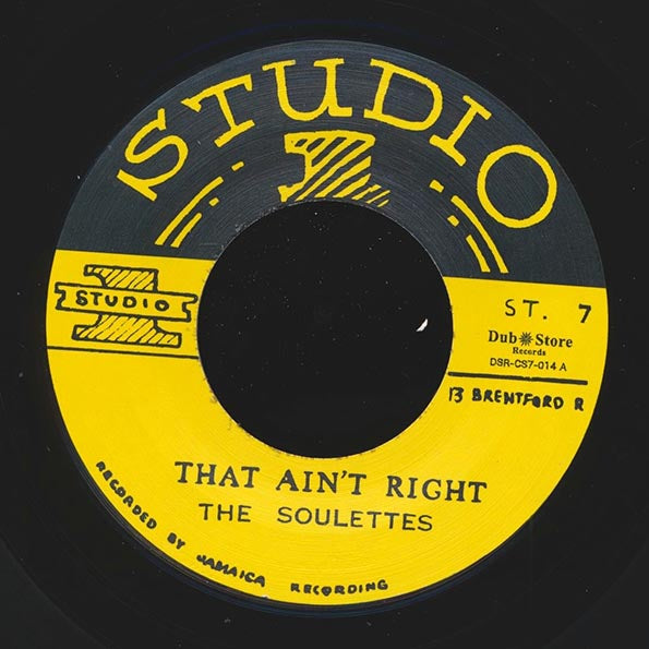 The Soulettes - That Ain't Right / The Soulettes - One More Chance (Japan)
