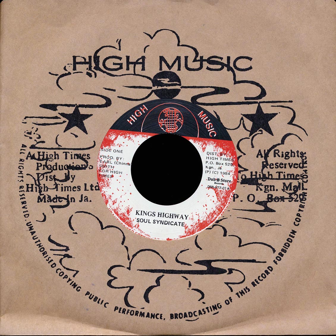 Soul Syndicate - Kings Highway / Soul Syndicate - Highway (Japan) (Japan press)
