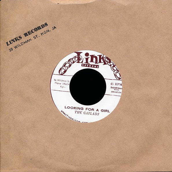 Gaylads - Looking For A Girl / Gaylads - Aren't You The Guy (Japan) (Japan press)