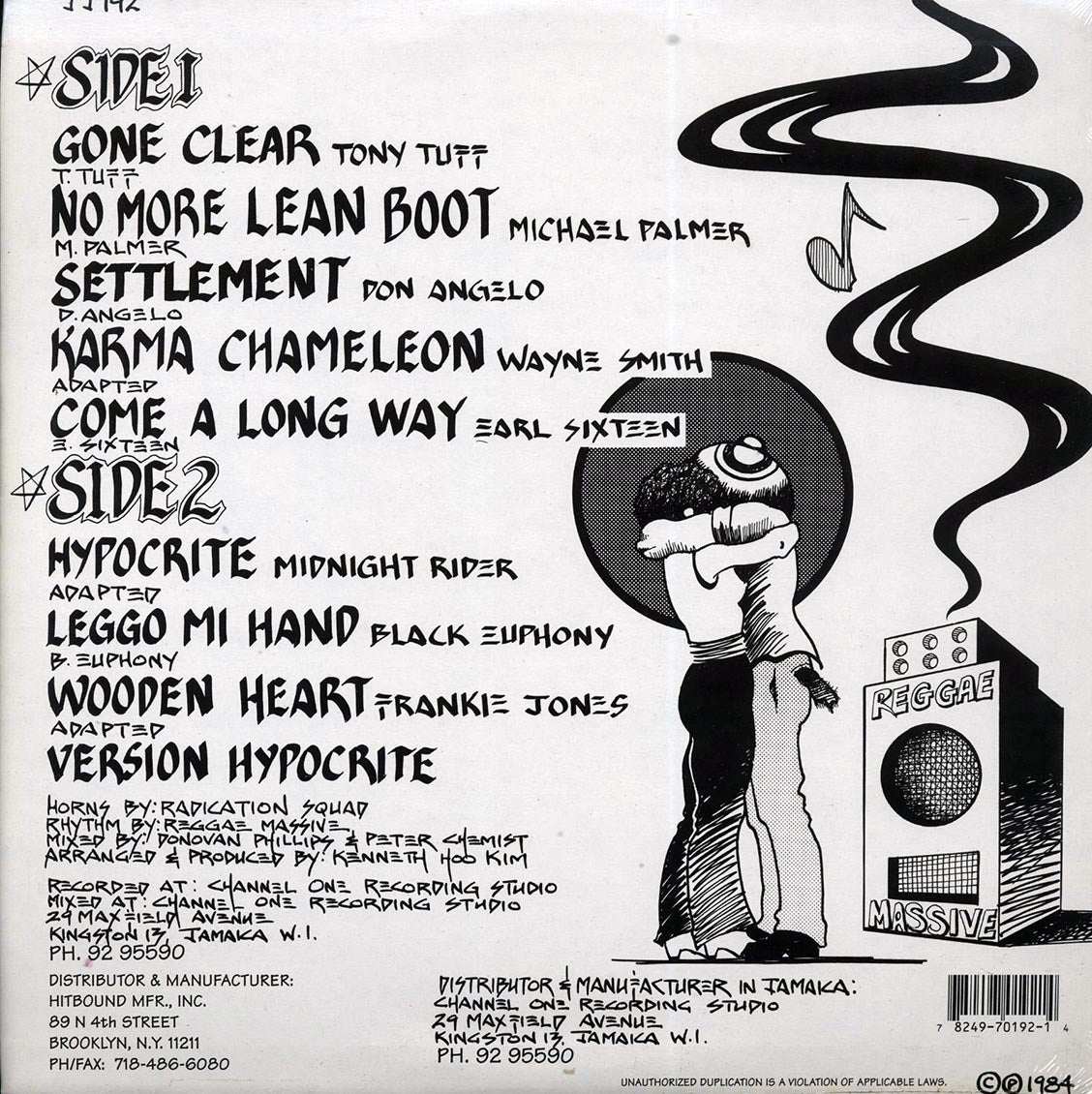 Wayne Smith, Tony Tuff, Don Angelo, Michael Palmer, Etc. - Hypocrite Inna Dance Hall Style (rhythm: "Hypocrite")