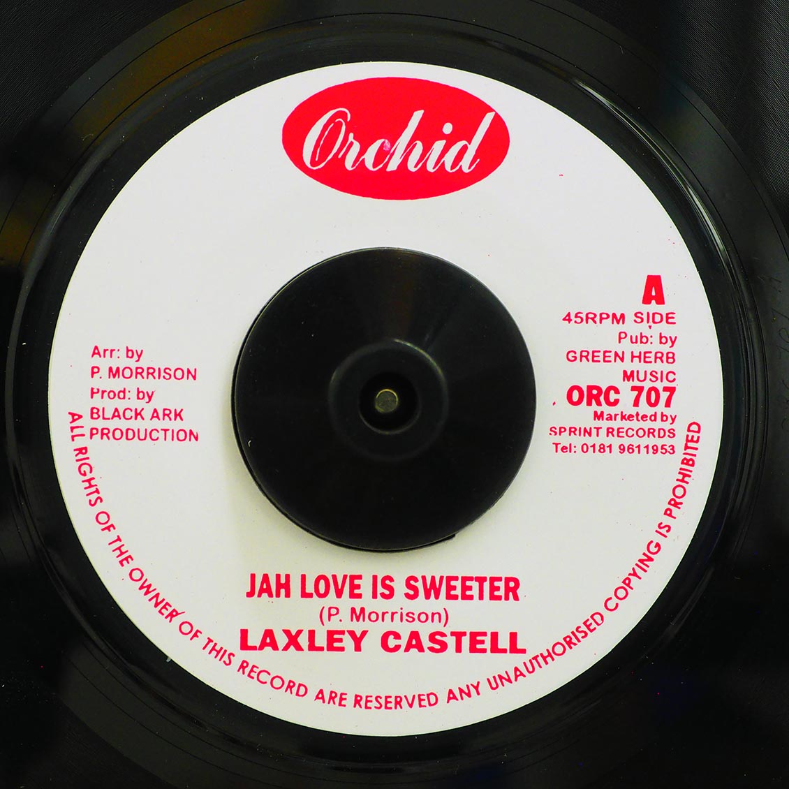 Lacksley Castell - Jah Love Is Sweeter / Version