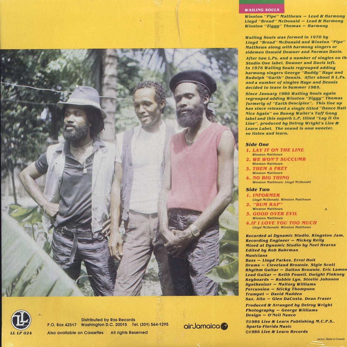 Wailing Souls - Lay It On The Line