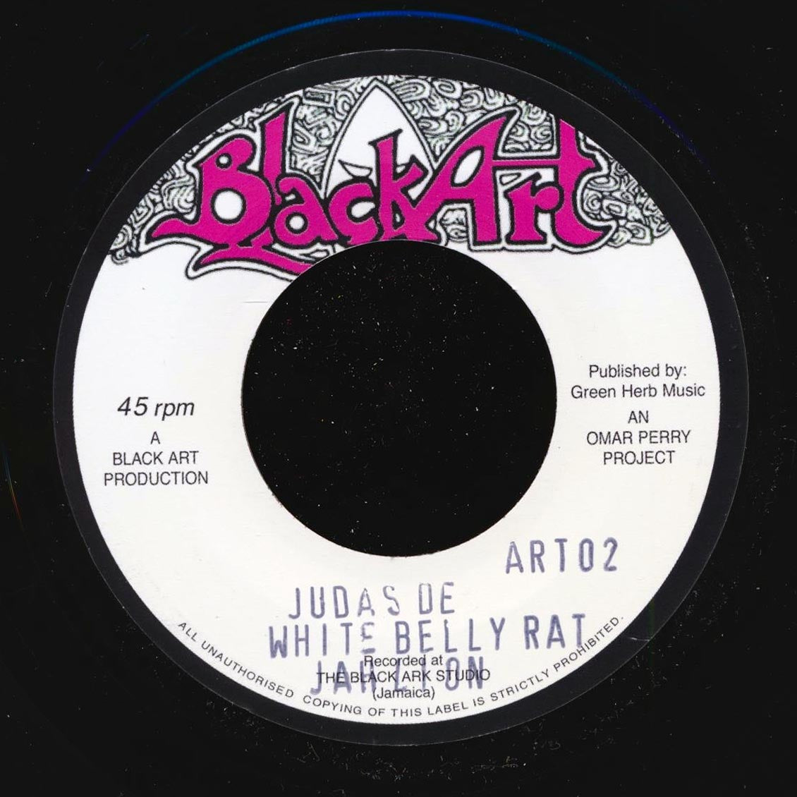 Lee Perry - White Belly Rat / Jah Lion - White Belly Rat