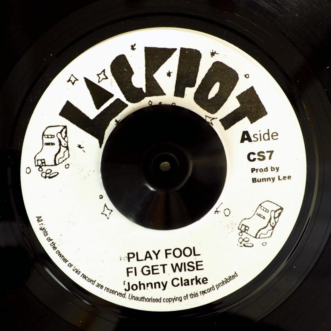 Johnny Clarke - Play Fool Fe Get Wise / King Tubby & The Aggrovators - Version
